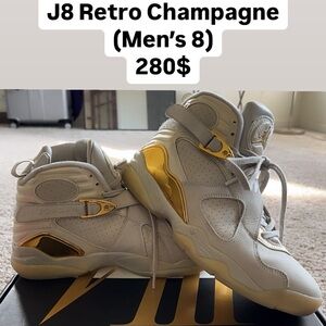 Jordan 8 Retro Champagne